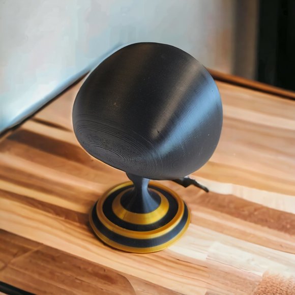 Space Age Mid Century Modern Space Chair Planter Retro Inspired Home Decor Black - Picture 6 of 9